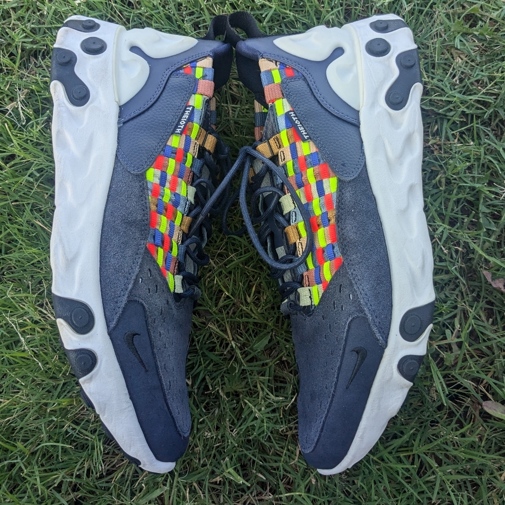 Nike React Sertu The10th Blue/ Multi-Color Men's … - image 7